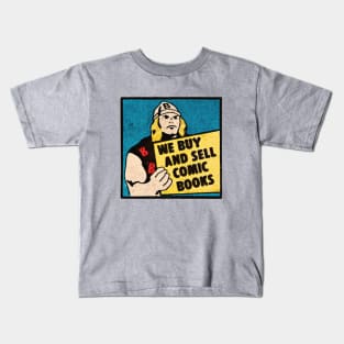 R.BELL THUNDER GOD Kids T-Shirt